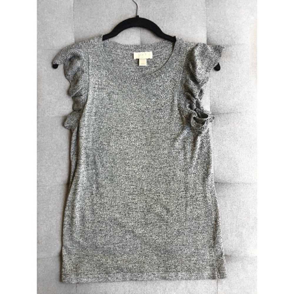 Loft Ruffled Sleeve Top
